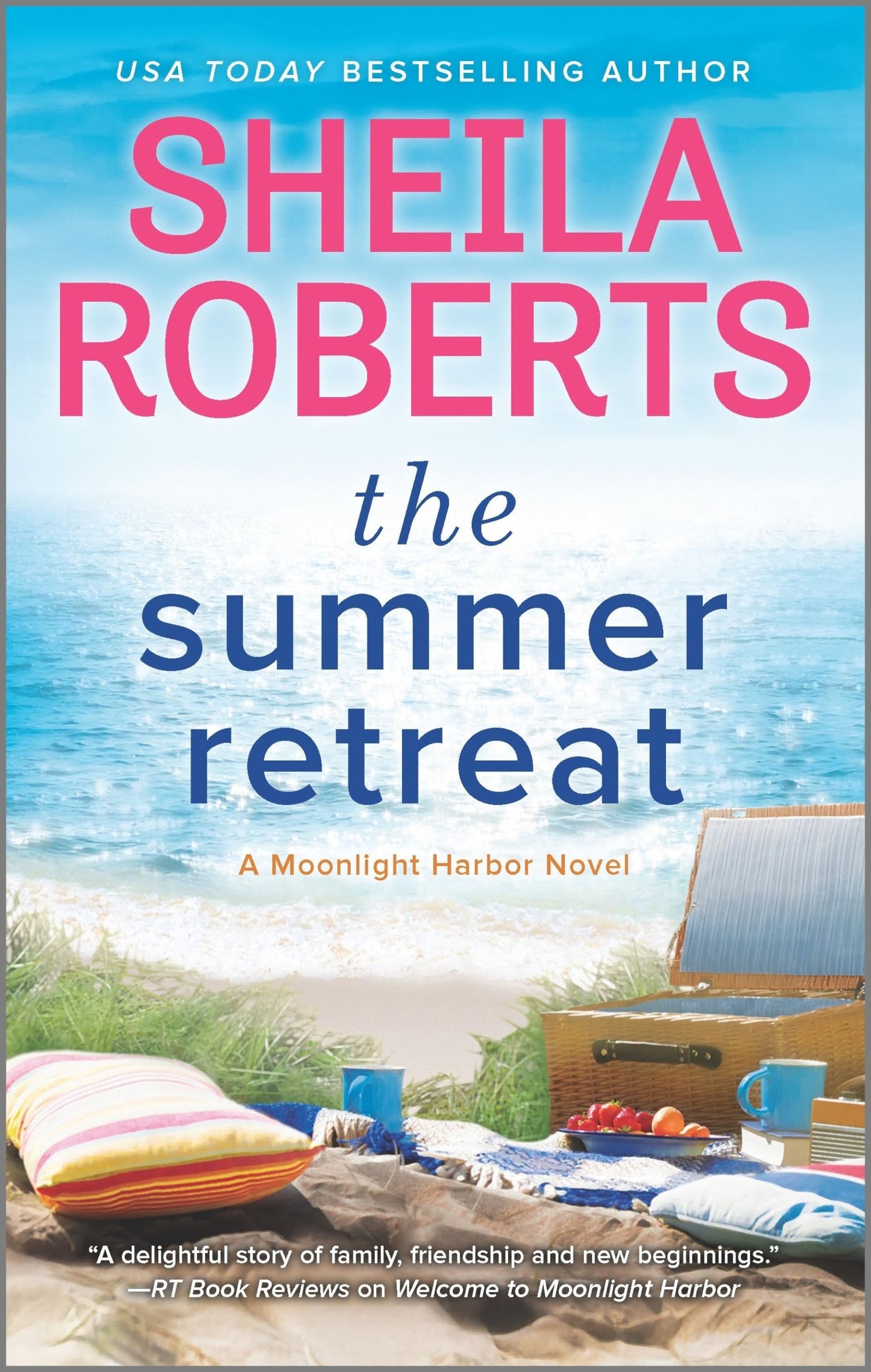 The Summer Retreat: A Wholesome Romantic Comedy Set in a Charming Coastal Town (A Moonlight Harbor Novel, 3)