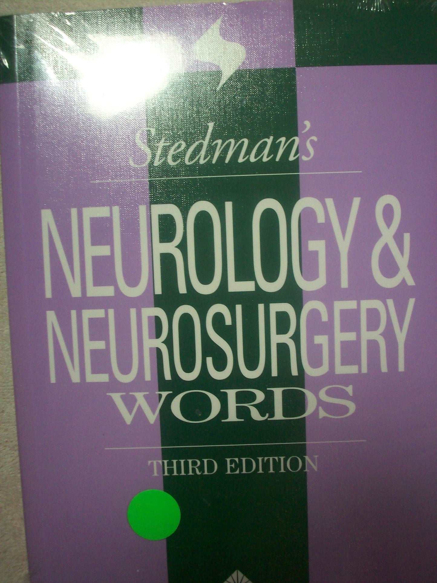 Stedman's Neurology & Neurosurgery Words (Stedman's Wordbooks)