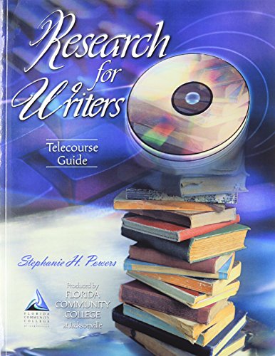 Research for Writers Telecourse Guide