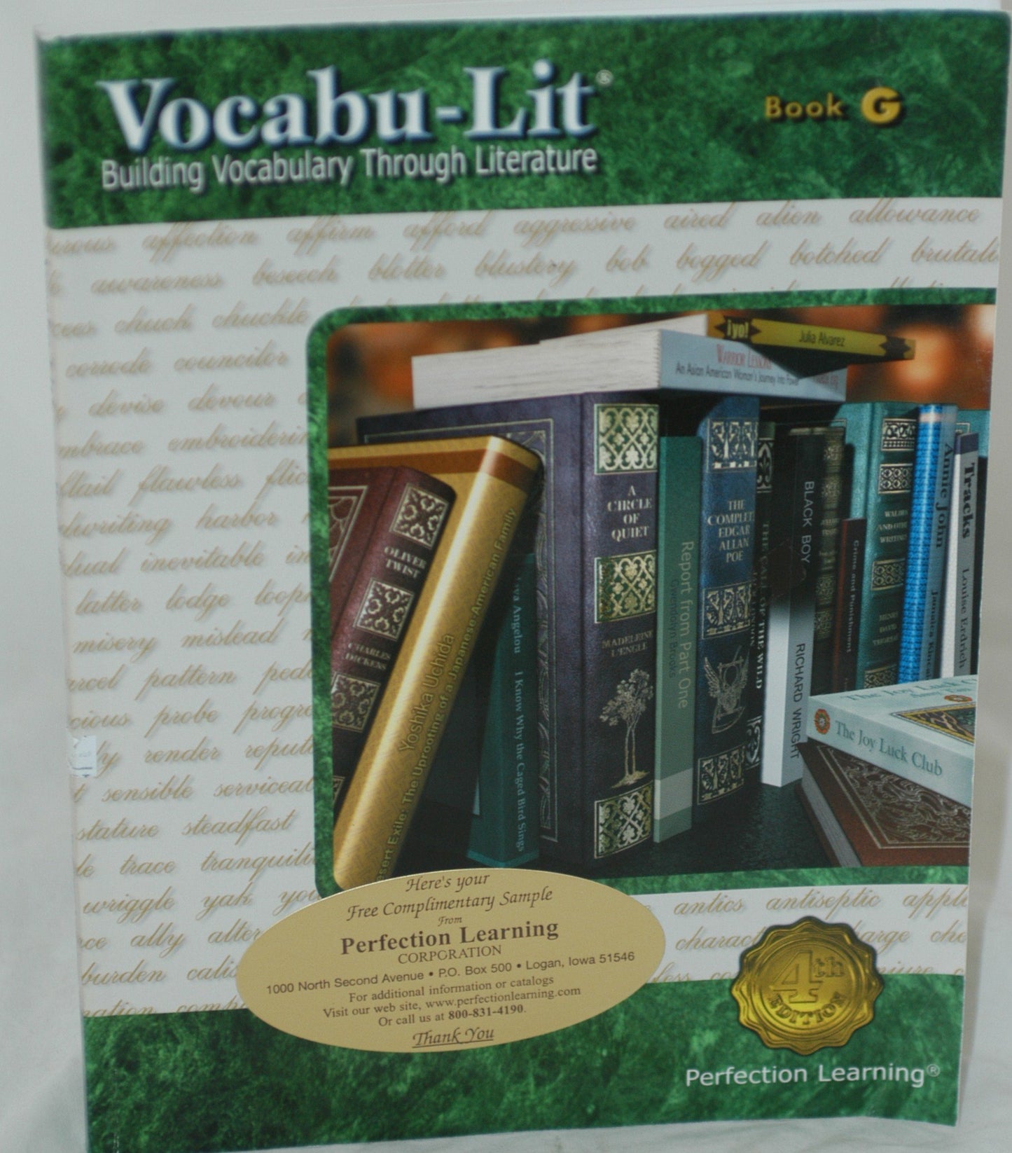 Vocabu-lit Book G