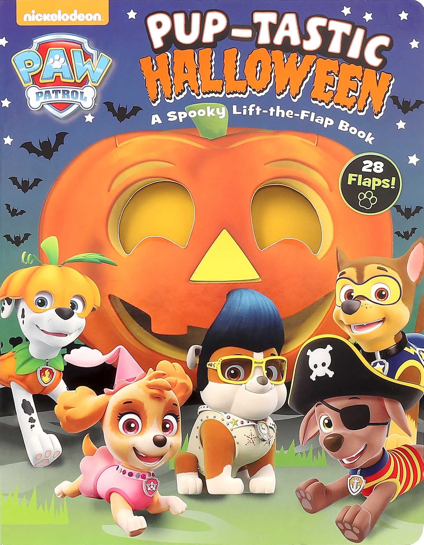 Nickelodeon PAW Patrol: Pup-tastic Halloween: A Spooky Lift-the-Flap Book