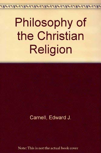 Philosophy of the Christian Religion