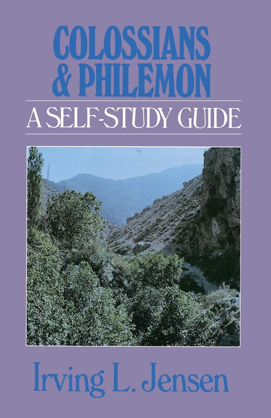 Colossians & Philemon- Jensen Bible Self Study Guide