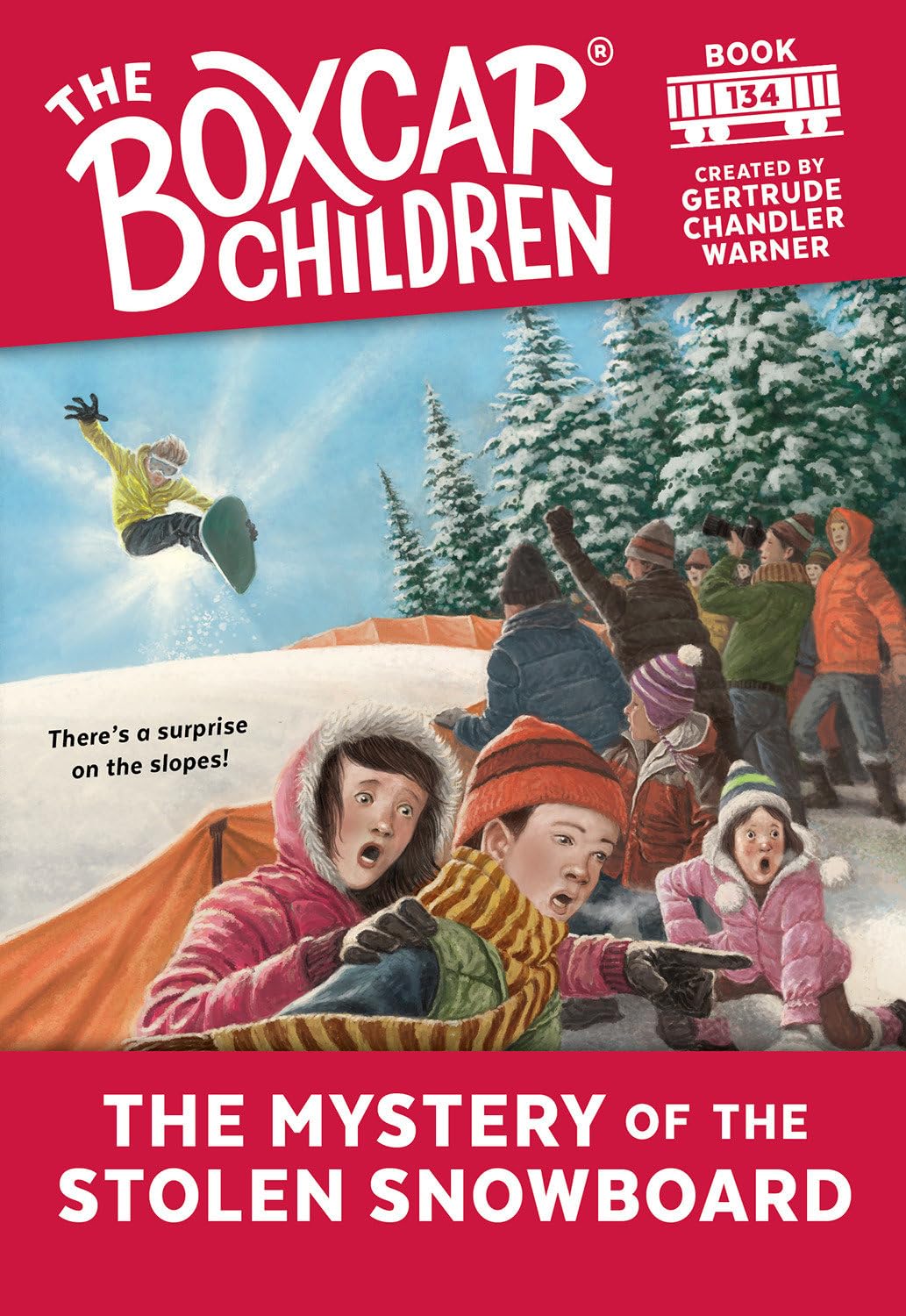 The Mystery of the Stolen Snowboard (The Boxcar Children Mysteries)