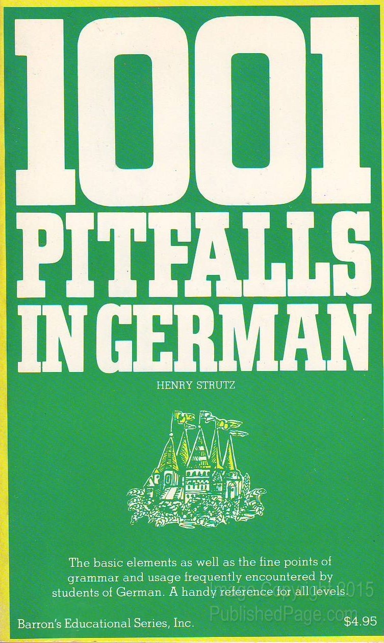 1001 pitfalls in German