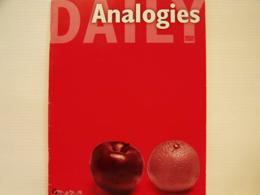 Daily Analogies and Antonyms/High School/No 372570