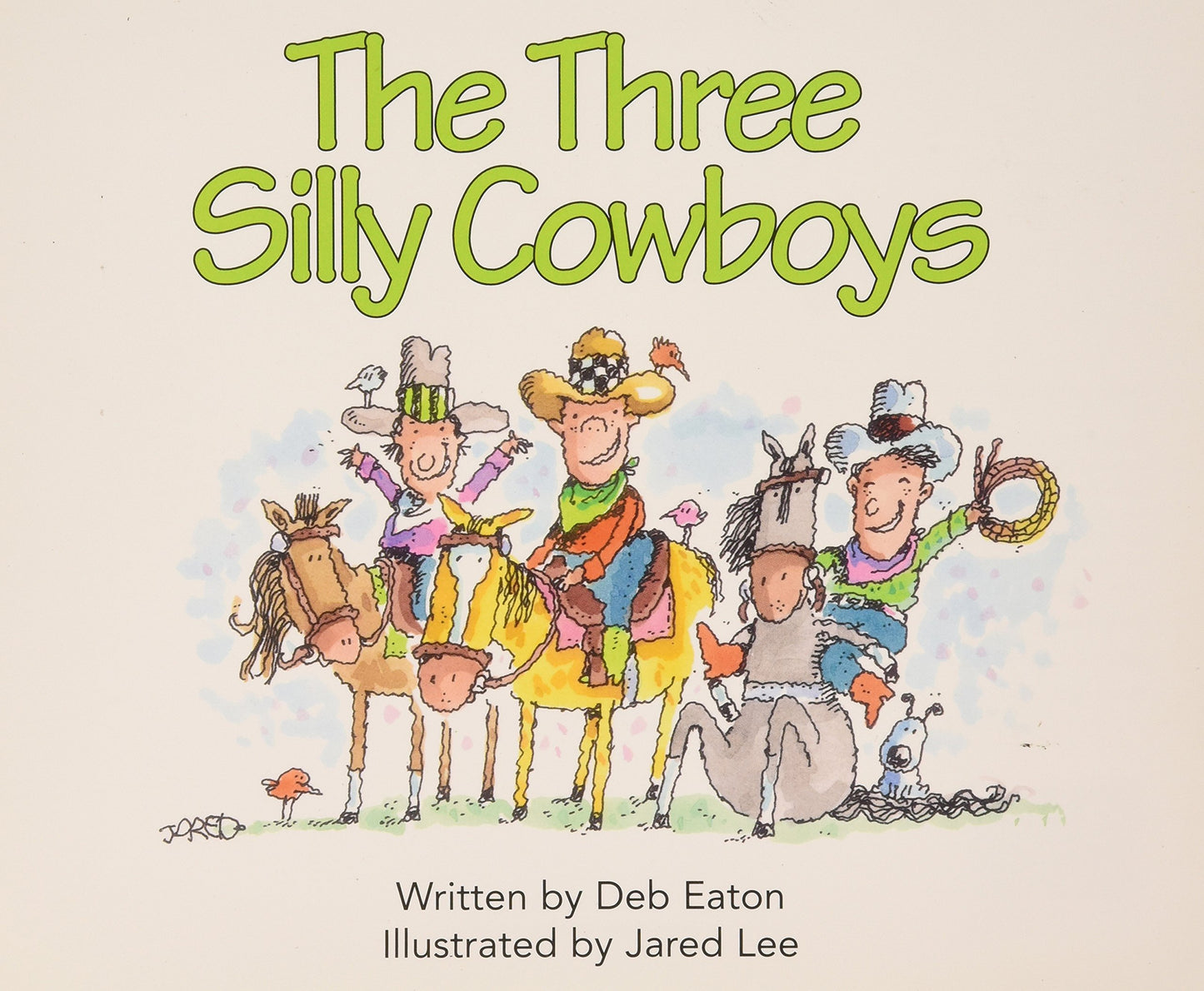 READY READERS, STAGE 4, BOOK 24, THE THREE SILLY COWBOYS, SINGLE COPY