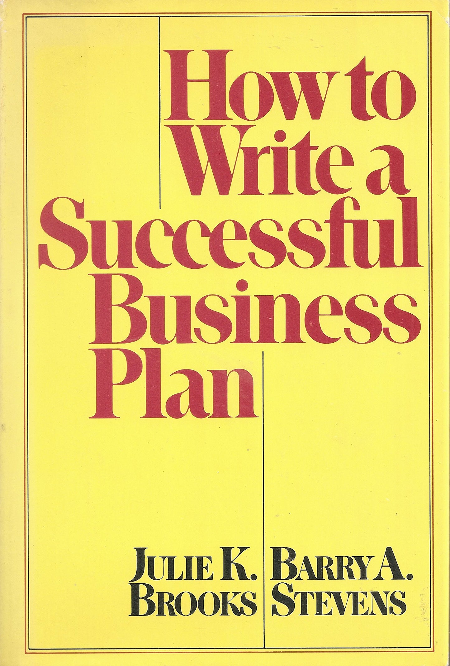 How to Write a Successful Business Plan