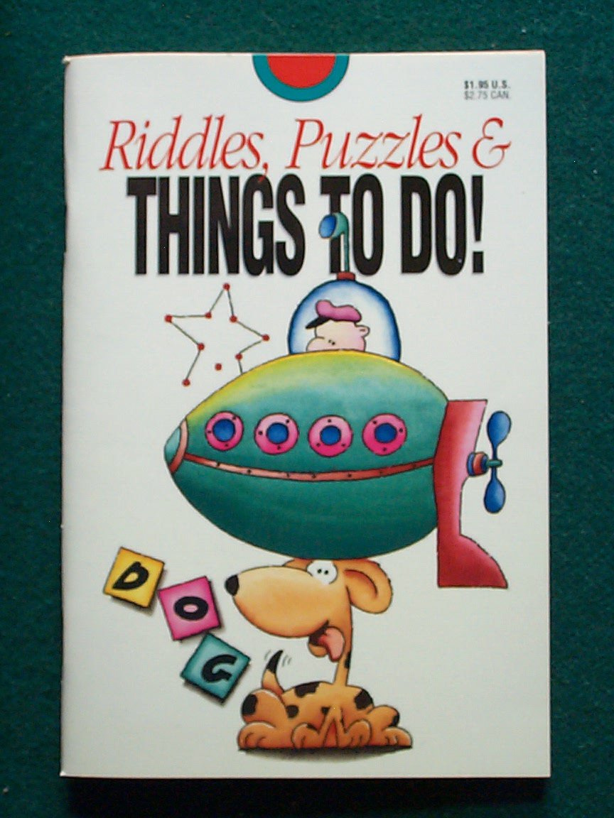 Riddles, Puzzles, and Things to Do