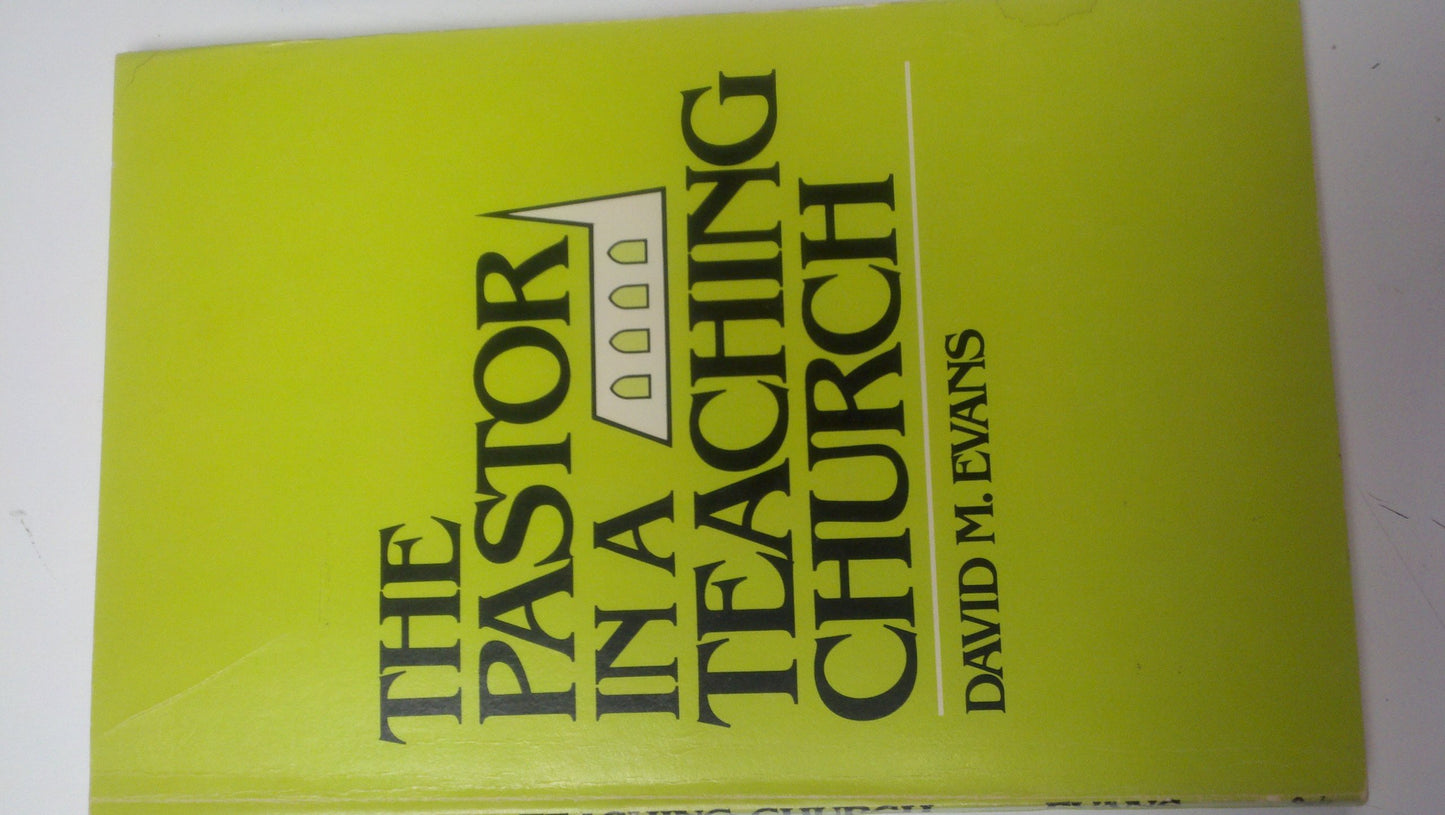 The Pastor in a Teaching Church