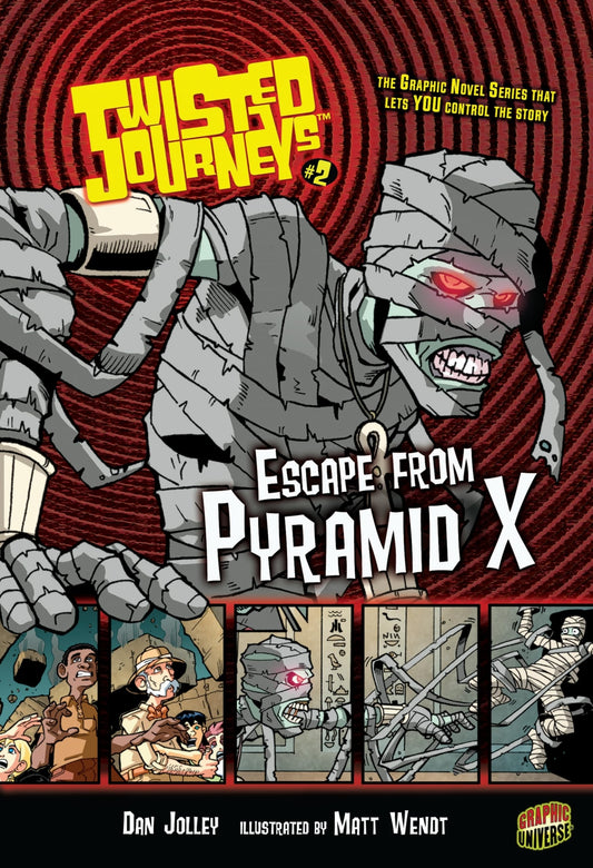 Escape from Pyramid X: Book 2 (Twisted Journeys ®)