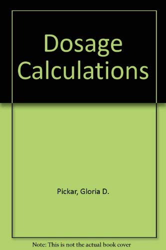Dosage Calculations