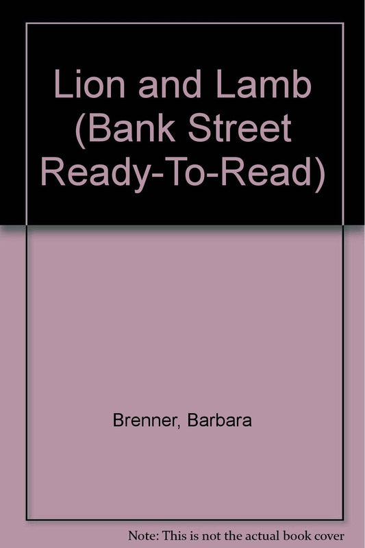 Lion and Lamb (BANK STREET READY-T0-READ)