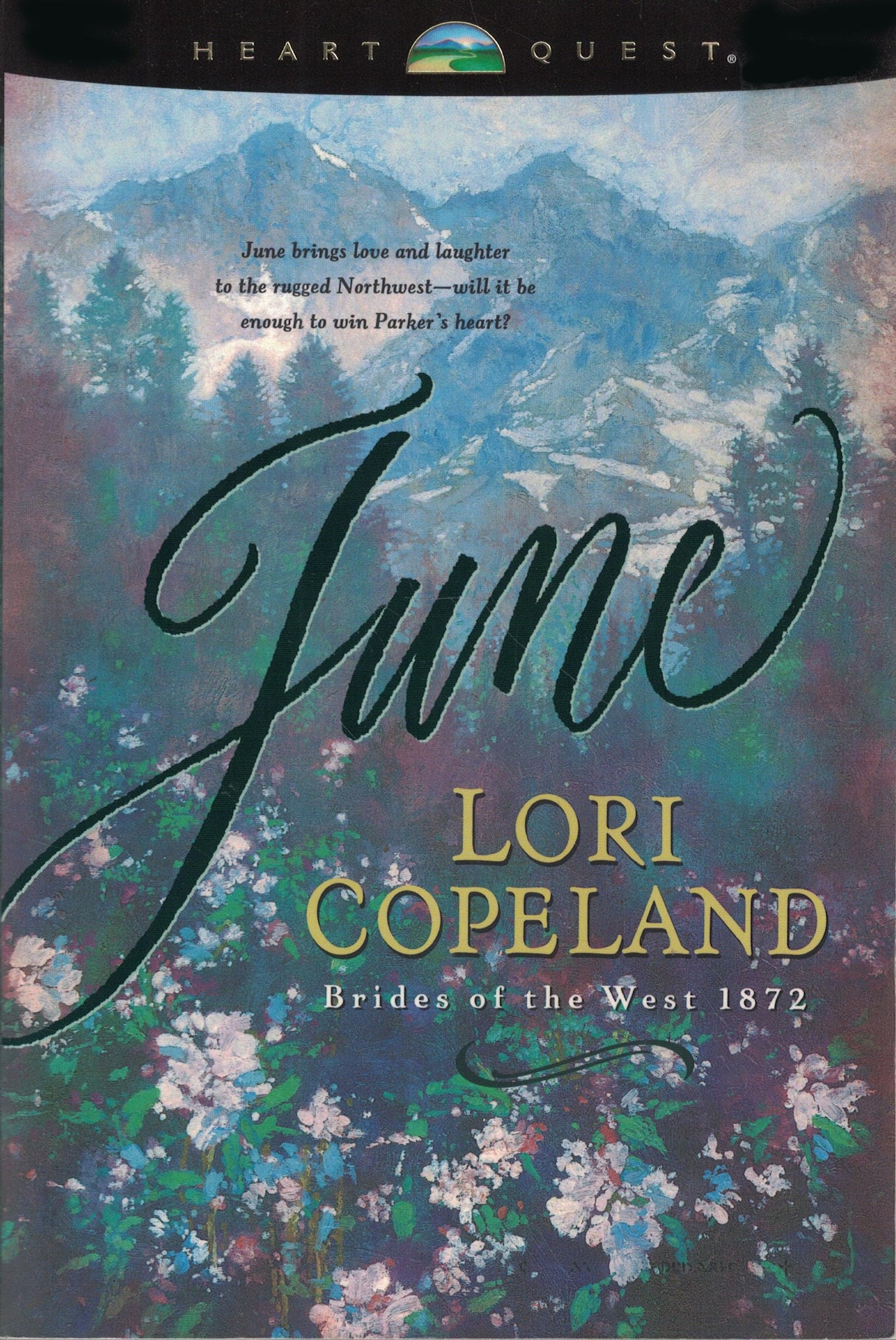 June (Brides of the West #2) (HeartQuest)