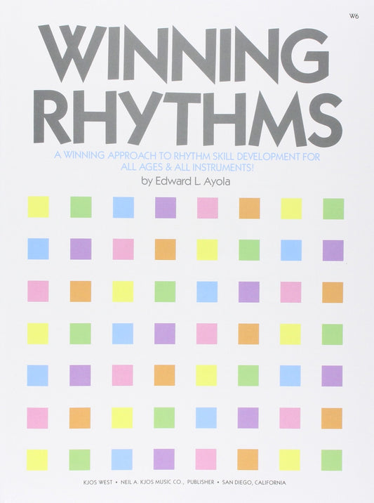 W6 - Winning Rhythms - A Winning Approach to Rhythm Skill Development - 275