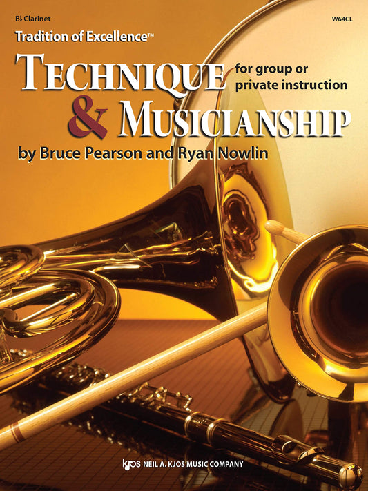 W64CL - Tradition of Excellence Technique & Musicianship - Bb Clarinet - 2836