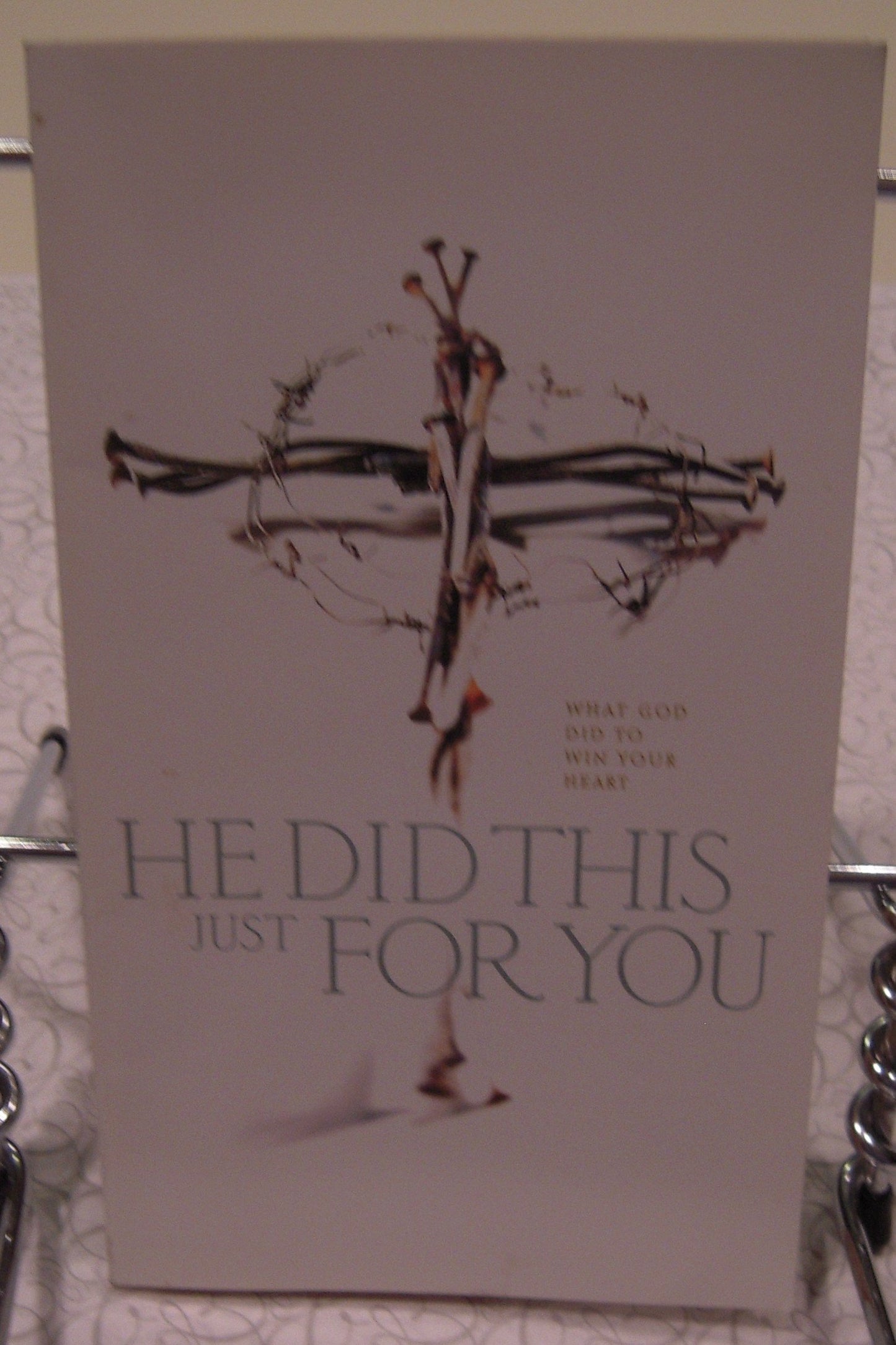 He Did This Just For You