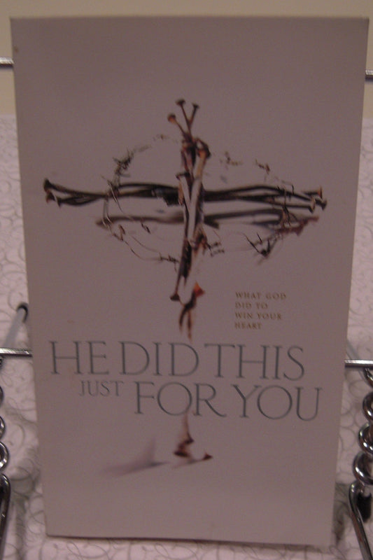 He Did This Just For You