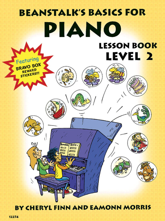 Beanstalk's Basics for Piano: Lesson Book, Level 2