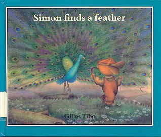 Simon finds a feather