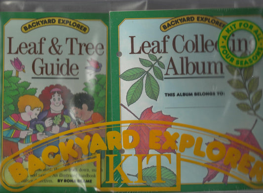 Backyard Explorer Kit with Leaf and Tree Guide