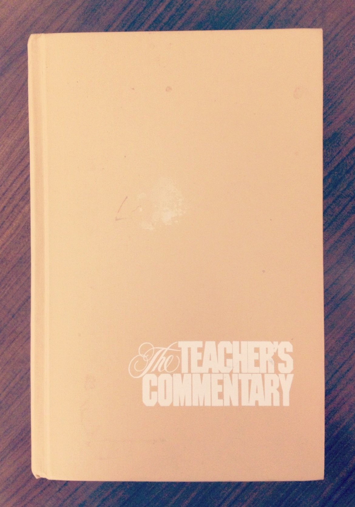 Bible Teacher's Commentary