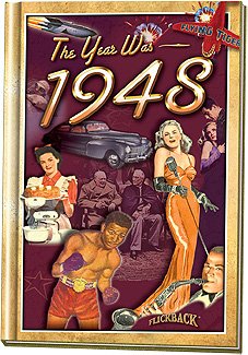 Flickback 1948 Flickback Mini-Book Commemorative Year Gift MBS1948