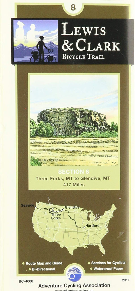 Lewis & Clark Bicycle Trail - 8: Three Forks, Montana - Williston, North Dakota - 514 miles