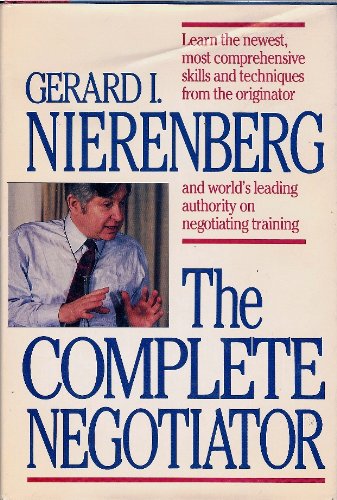 The Complete Negotiator