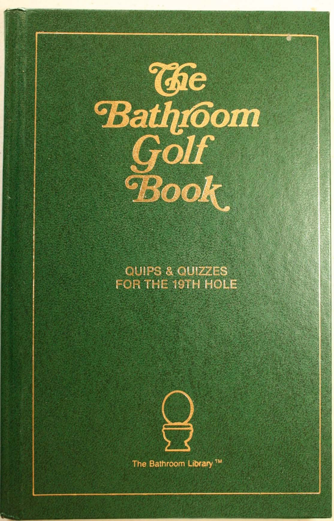 Bathroom Golf Book
