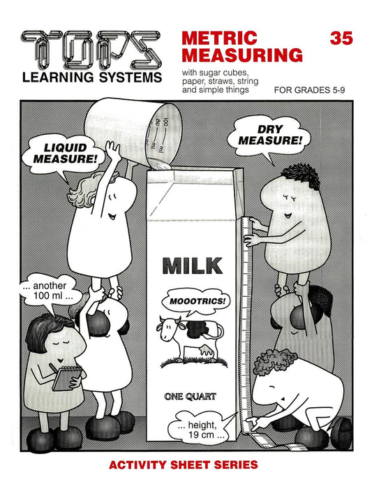 Metric Measuring: For Grades 5-9 (Science with Simple Things) - 4068