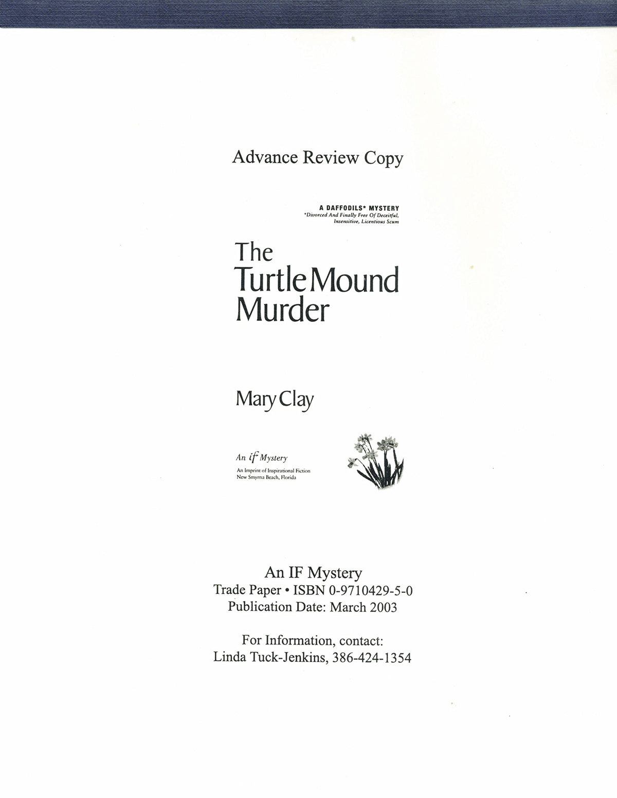The Turtle Mound Murder: A Daffodils Mystery