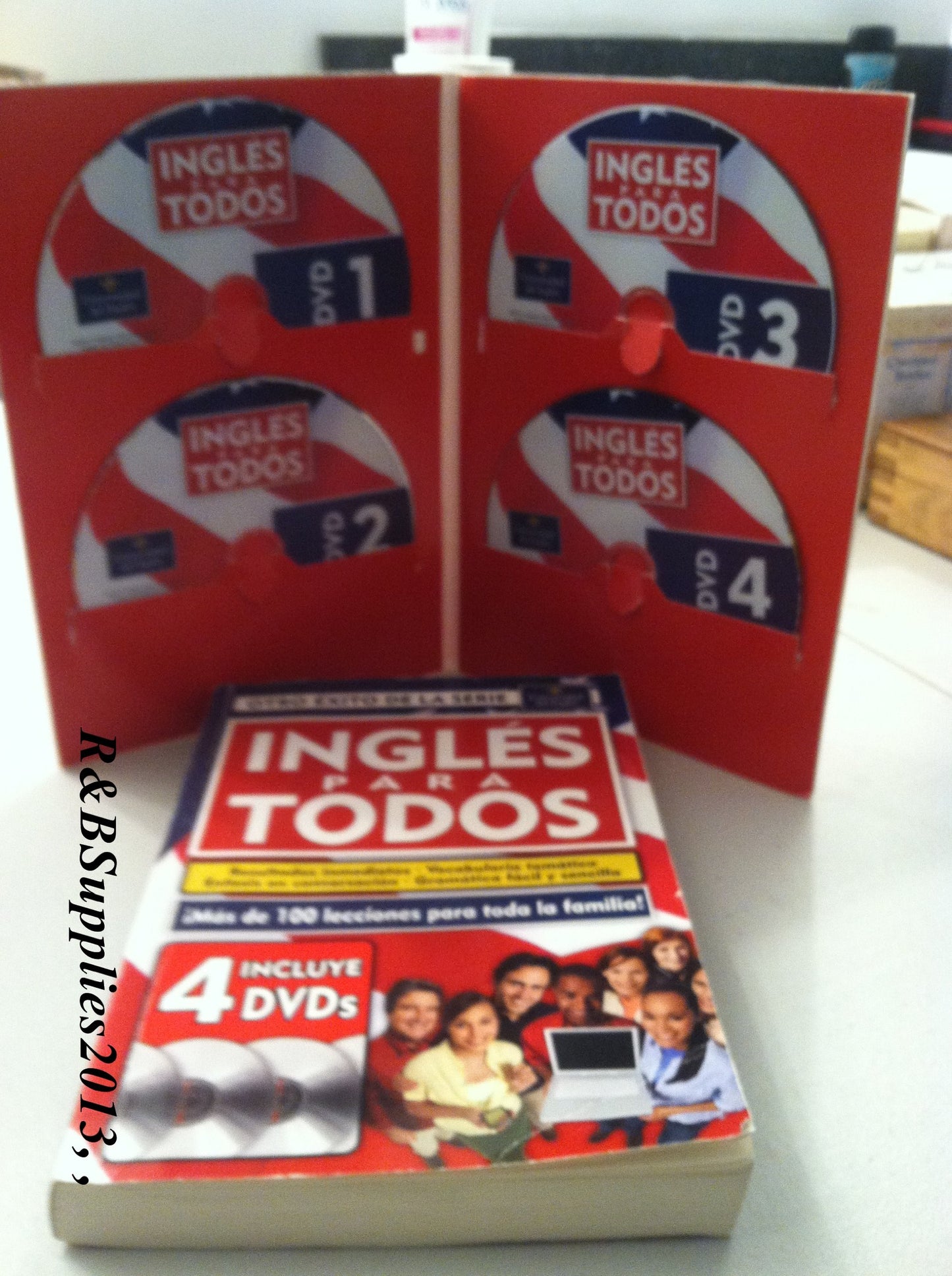 Ingles para Todos - 4 DVDs