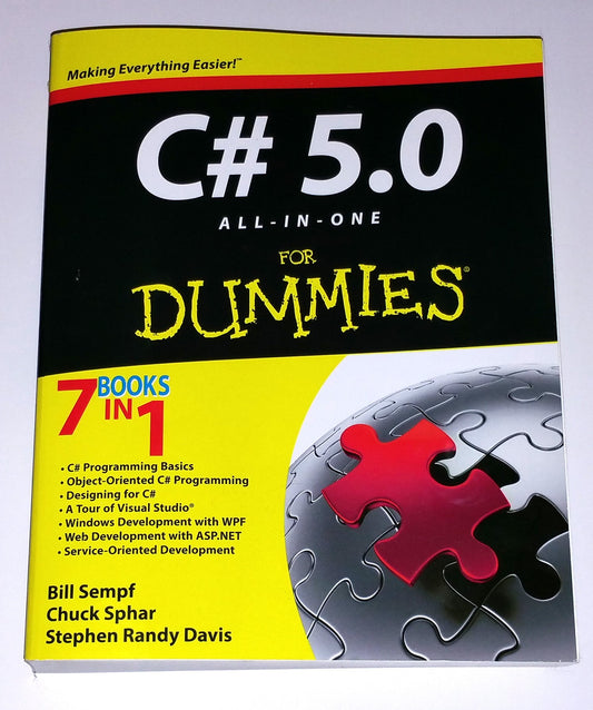 C# 5.0 All-in-One For Dummies