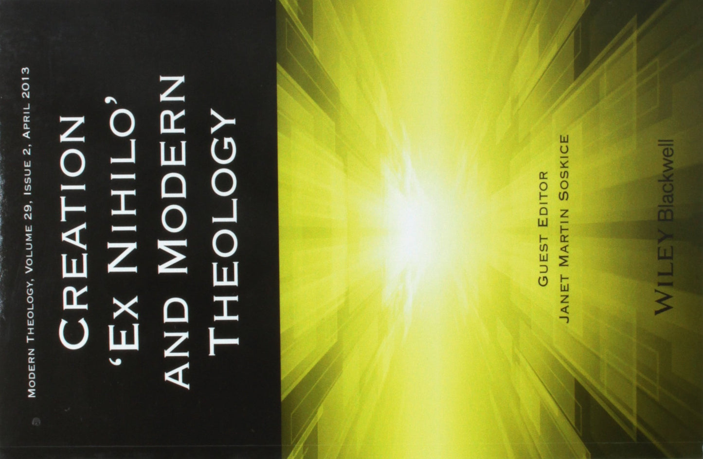 Creation "Ex Nihilo" and Modern Theology (Directions in Modern Theology)
