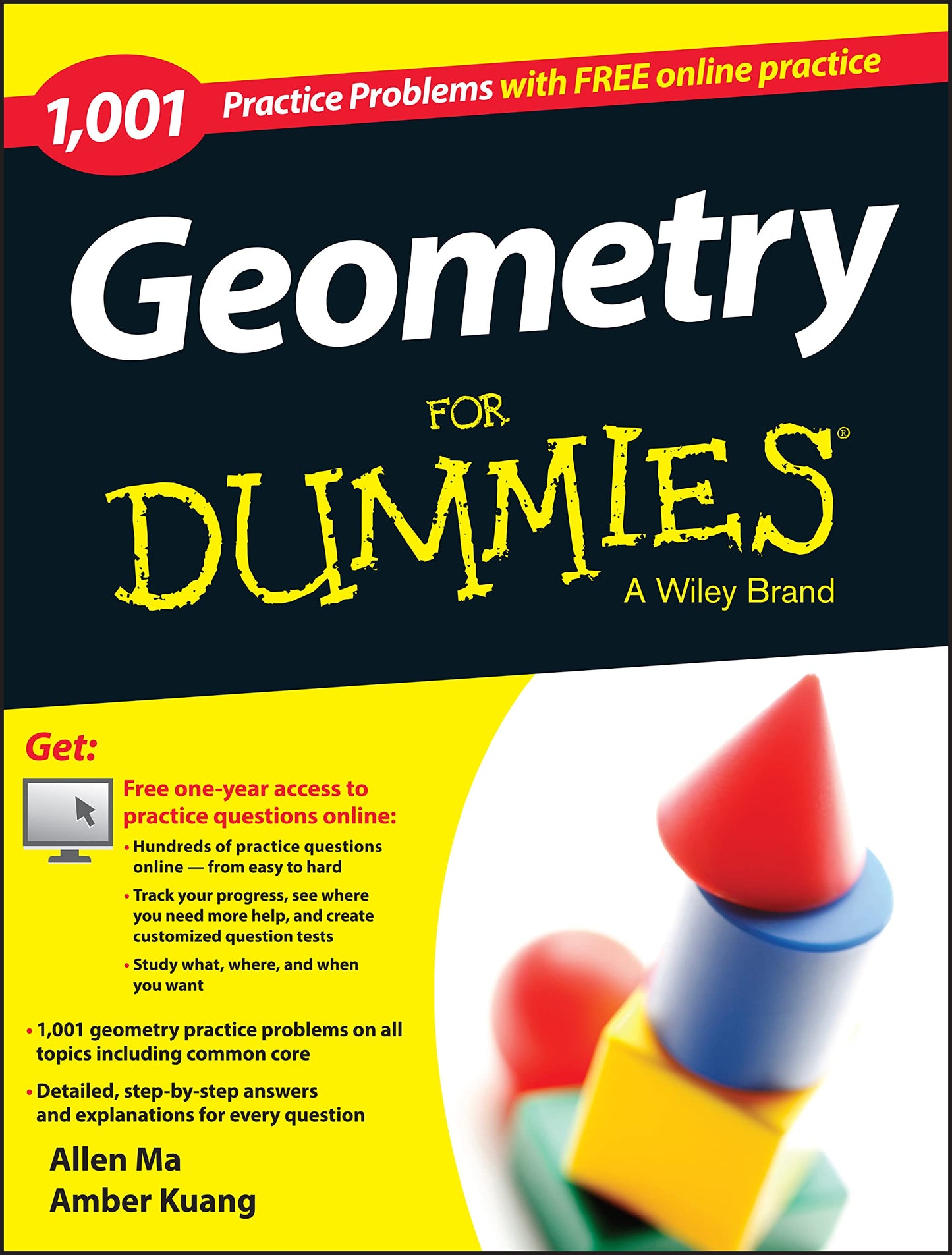 1,001 Geometry Practice Problems for Dummies