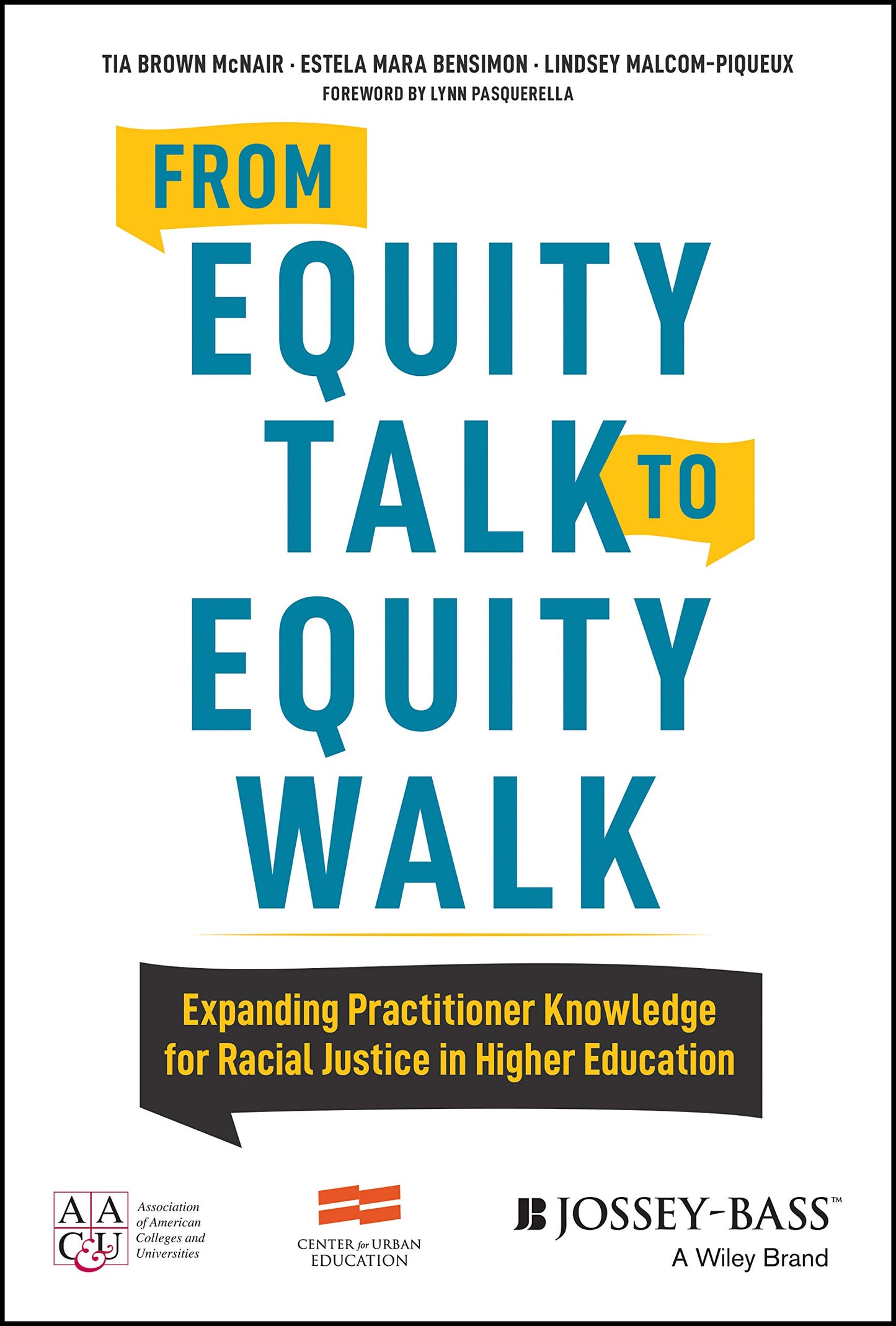 From Equity Talk to Equity Walk: Expanding Practitioner Knowledge for Racial Justice in Higher Education - 9234