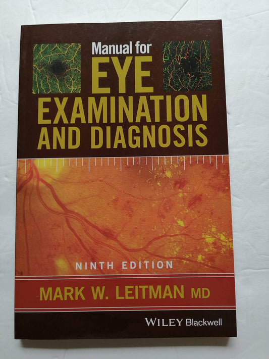 Manual for Eye Examination and Diagnosis