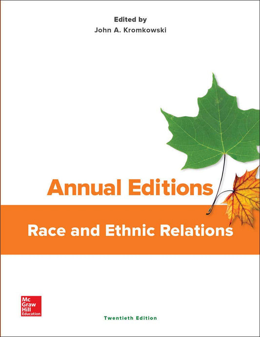 Annual Editions: Race and Ethnic Relations, 20/e