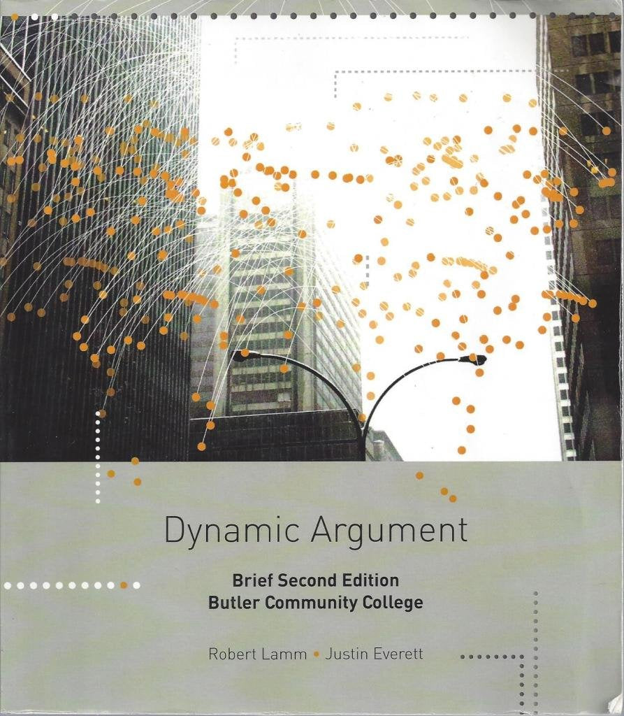 Dynamic Argument Brief Second Edition Butler Community College