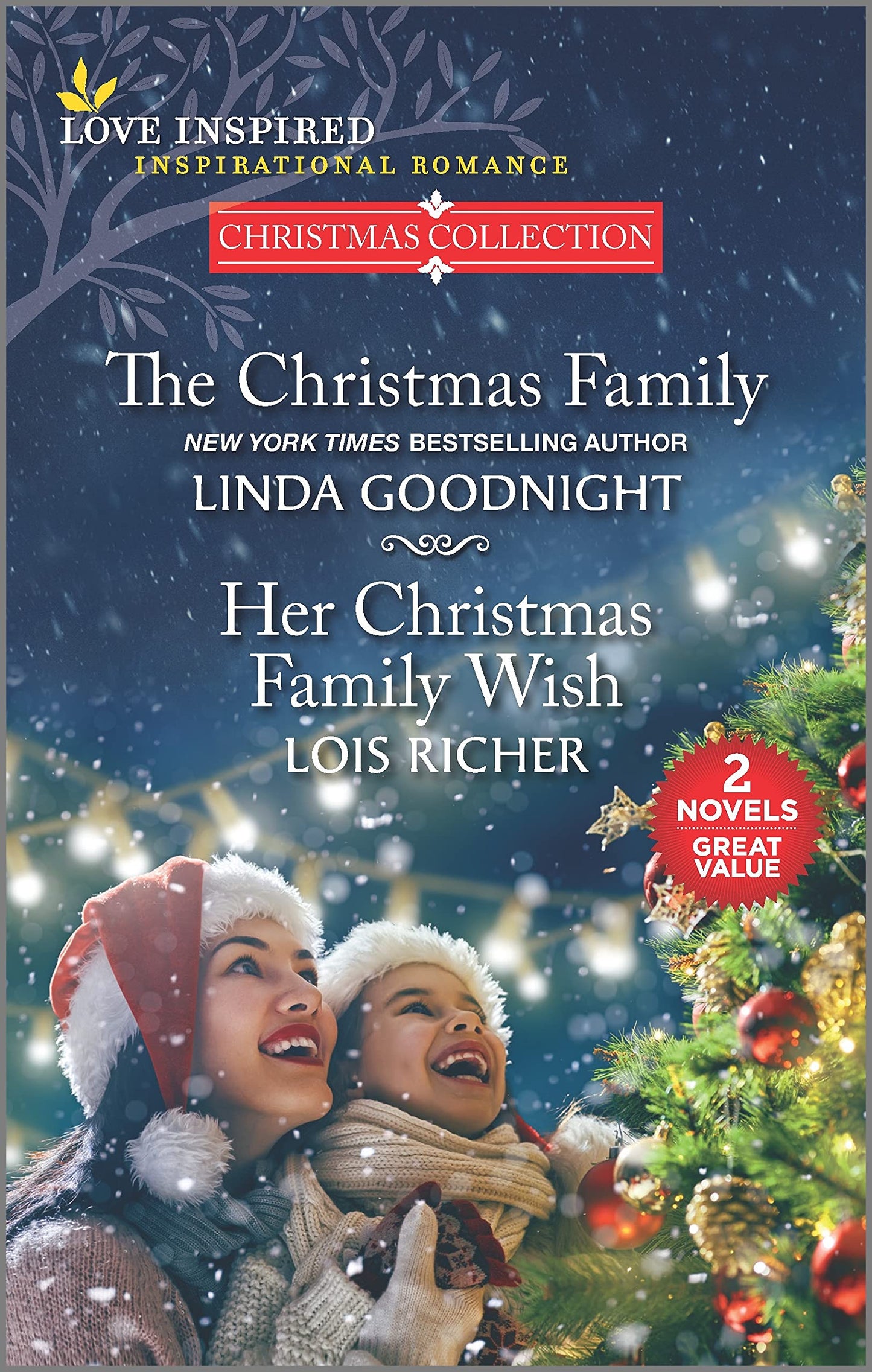 The Christmas Family and Her Christmas Family Wish (Love Inspired Christmas Collection)