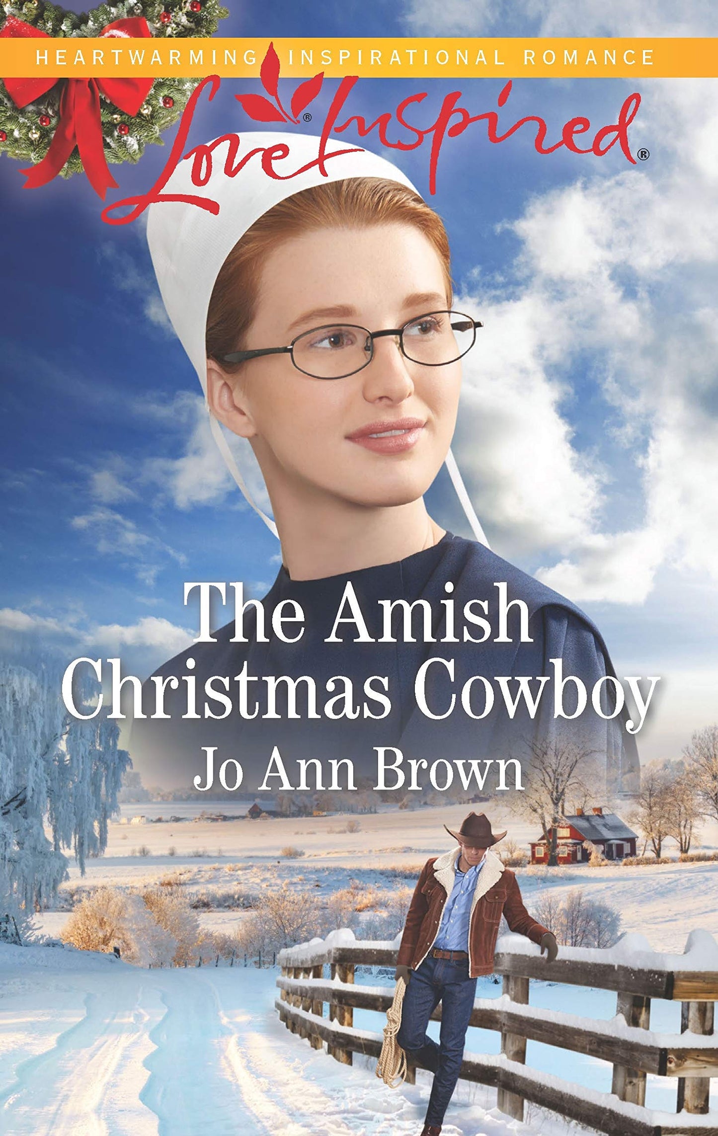 The Amish Christmas Cowboy (Amish Spinster Club, 2)