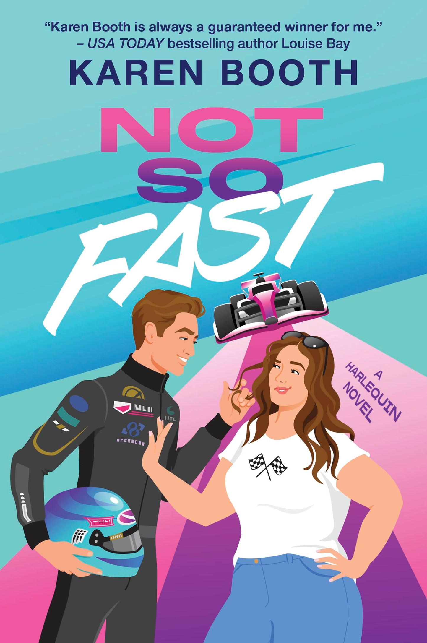 Not So Fast: A Spicy Enemies to Lovers Formula 1 Romance (Fast Track, 1)