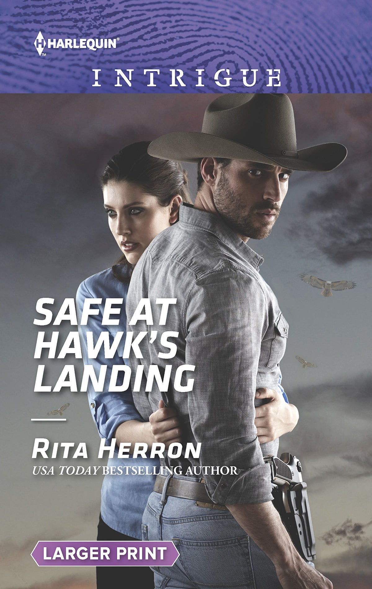 Safe at Hawk's Landing (Badge of Justice, 2)