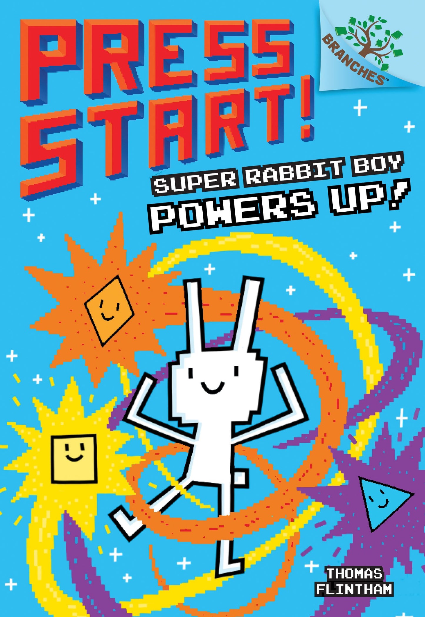 Super Rabbit Boy Powers Up! A Branches Book (Press Start! #2) (2)