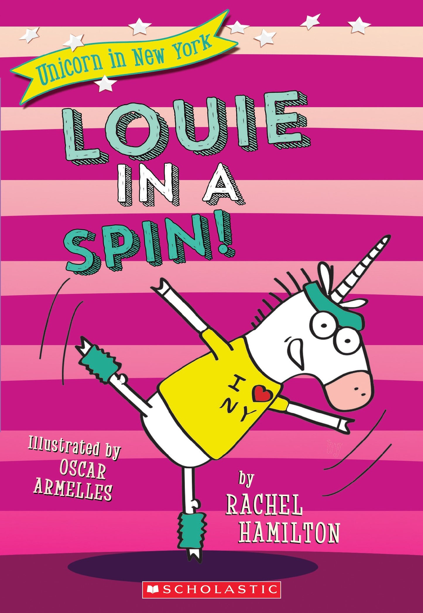 Louie in a Spin! (Unicorn in New York #3) (3)