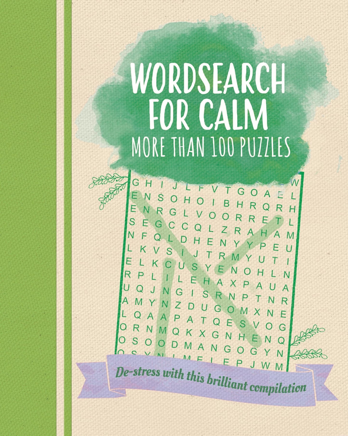 Wordsearch for Calm: De-Stress with this Brilliant Compilation of More than 100 Puzzles (Color Cloud Puzzles)