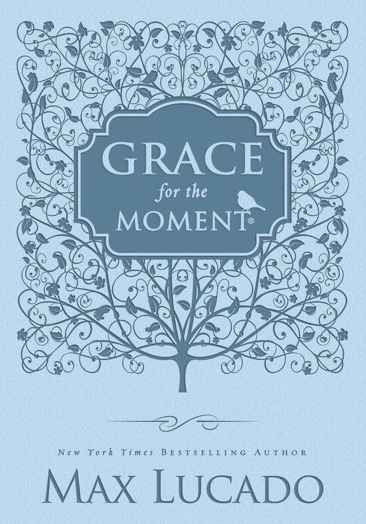 Grace for the Moment Volume I, Blue Leathersoft: Inspirational Thoughts for Each Day of the Year (A 365-Day Devotional) (1)