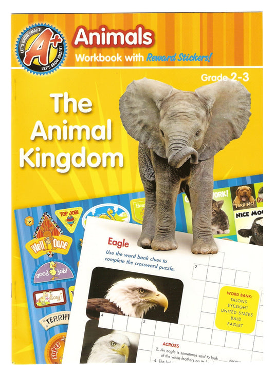 Let's Grow Smart! (Animals Workbook with Reward Stickers!, Grade 2-3)