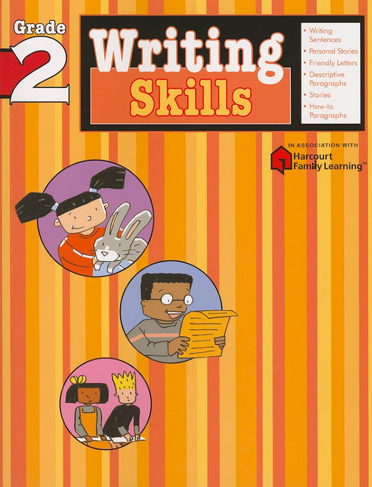 Writing Skills: Grade 2 (Flash Kids Harcourt Family Learning)